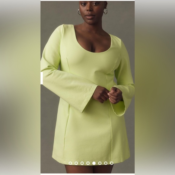 Pink Women's Long Sleeve Dress by Maeve - Picture 4 of 4